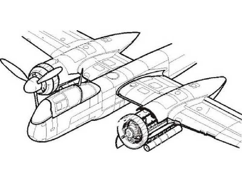 He 219 Uhu Engine Set - zdjęcie 1 He 219 Uhu Engine Set - zdjęcie 1