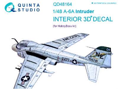 A-6a Intruder 3d-printed And Coloured Interior On Decal Paper - zdjęcie 1