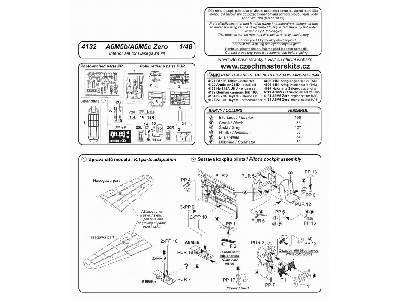 A6M5b/A6M5c Zero interier set - zdjęcie 2