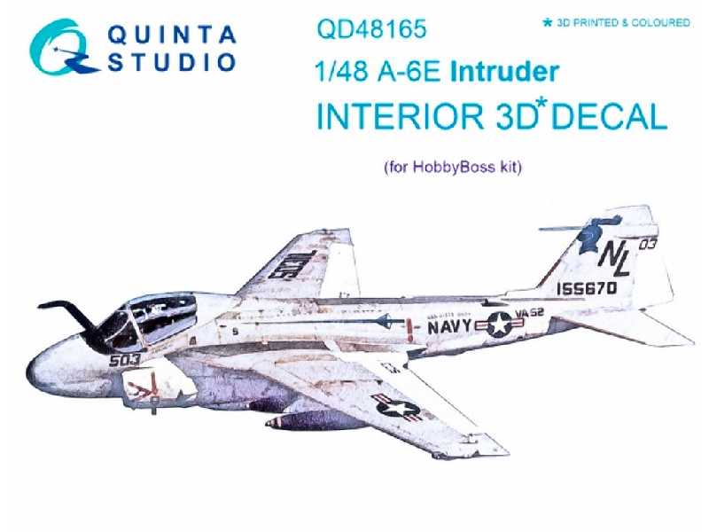 A-6e Intruder 3d-printed And Coloured Interior On Decal Paper - zdjęcie 1 A-6e Intruder 3d-printed And Coloured Interior On Decal Paper - zdjęcie 1
