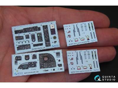 A-6e Intruder 3d-printed And Coloured Interior On Decal Paper - zdjęcie 2