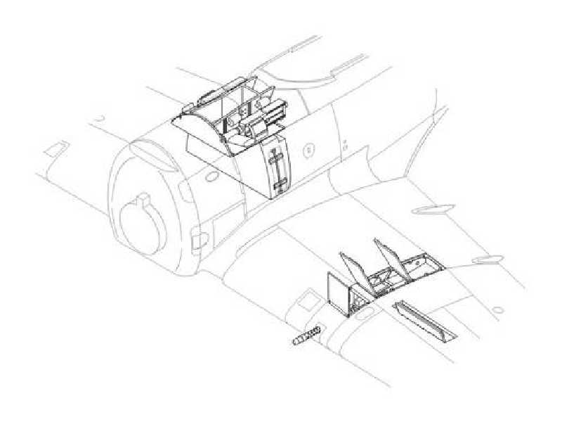 Ki-84 Hayate armament set - zdjęcie 1 Ki-84 Hayate armament set - zdjęcie 1