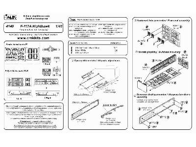 F-117A Nighthawk armament set for Tamiya - zdjęcie 2