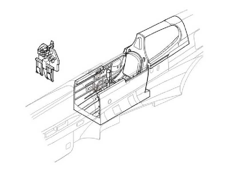 P-40 E Interior - zdjęcie 1