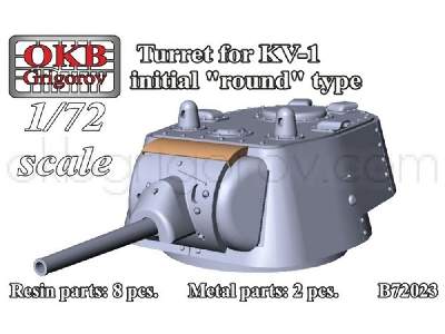 Turret For Kv-1, Initial Round Type - zdjęcie 7