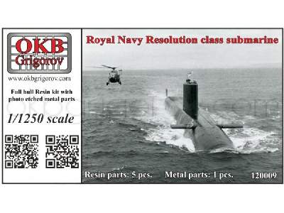Royal Navy Resolution Class Submarine - zdjęcie 1