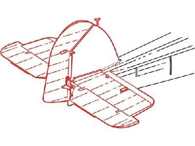 Fairey Swordfisch control surfaces - zdjęcie 1