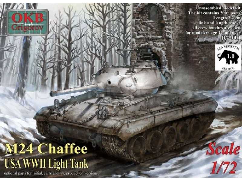 Us Light Tank M24 Chaffee, Mammoth Edition 1.0 - zdjęcie 1 Us Light Tank M24 Chaffee, Mammoth Edition 1.0 - zdjęcie 1