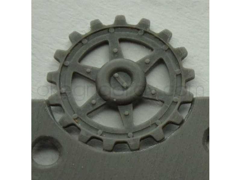 Sprockets For Pz.V Panther, 17 Tooth Type 1 (8 Per Set) - zdjęcie 1 Sprockets For Pz.V Panther, 17 Tooth Type 1 (8 Per Set) - zdjęcie 1