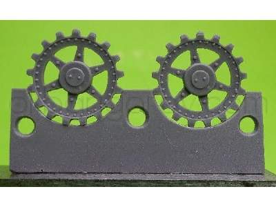 Sprockets For Pz.V Panther, 17 Tooth Type 3 (8 Per Set) - zdjęcie 1