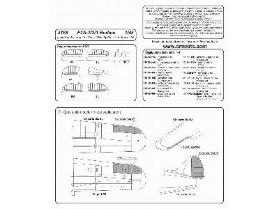 Buffalo F2A-1/2/3 - Control Surfaces - zdjęcie 2