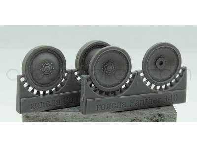 Wheels For Pz.V Panther, With 16 Rivets - zdjęcie 1