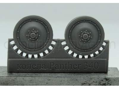 Wheels For Pz.V Panther, With 16 Rivets - zdjęcie 2