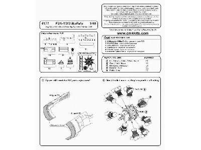 F2A-1/2/3 Buffalo engine set - zdjęcie 2