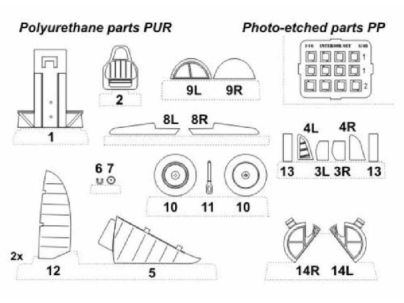 I-16 type24 interior set - zdjęcie 1 I-16 type24 interior set - zdjęcie 1