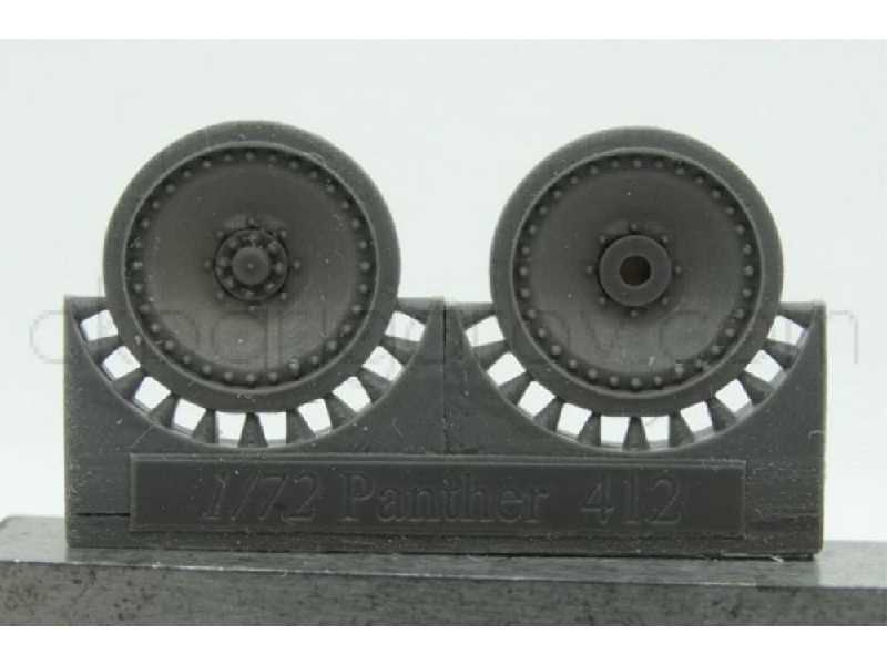 Wheels For Pz.V Panther, With 16 Bolts And 16 Rivets - zdjęcie 1 Wheels For Pz.V Panther, With 16 Bolts And 16 Rivets - zdjęcie 1