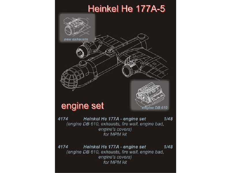 He 177A - engine set - zdjęcie 1 He 177A - engine set - zdjęcie 1