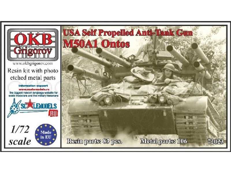 Usa Self Propelled Anti-tank Gun M50a1 Ontos - zdjęcie 1 Usa Self Propelled Anti-tank Gun M50a1 Ontos - zdjęcie 1