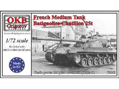 French Medium Tank Batignolles-chatillon 25t - zdjęcie 1