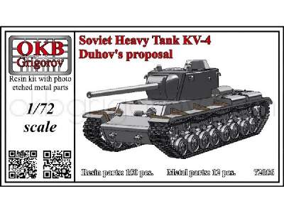 Soviet Heavy Tank Kv-4, Duhov's Proposal - zdjęcie 1