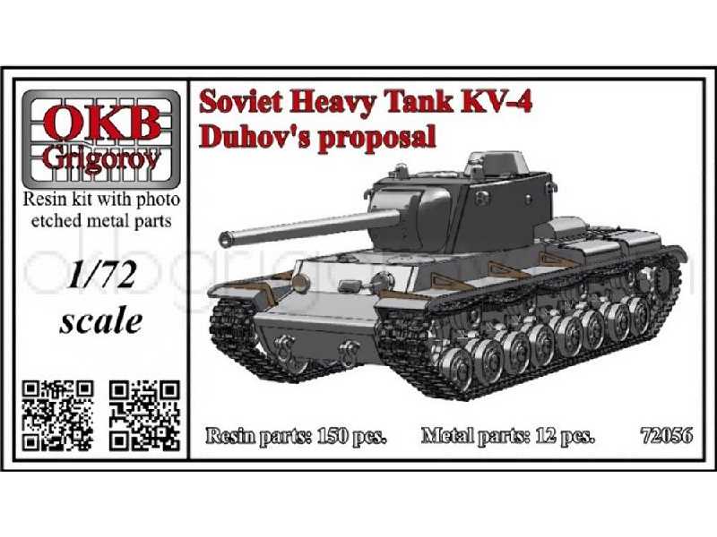 Soviet Heavy Tank Kv-4, Duhov's Proposal - zdjęcie 1