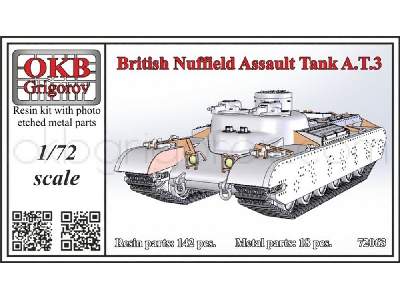 British Nuffield Assault Tank A.T.3 - zdjęcie 1