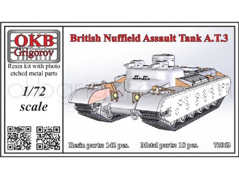 British Nuffield Assault Tank A.T.3 - zdjęcie 1