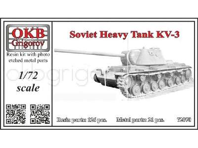 Soviet Heavy Tank Kv-3 - zdjęcie 1