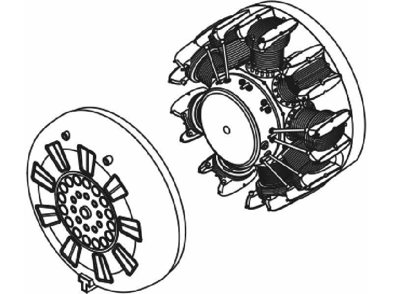 I-16 typ10/17 engine set - zdjęcie 1