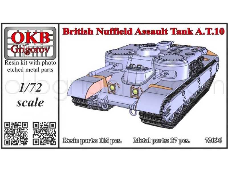 British Nuffield Assault Tank A.T.10 - zdjęcie 1 British Nuffield Assault Tank A.T.10 - zdjęcie 1