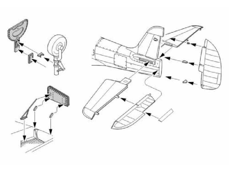 P-400/P-39 Airacobra exterior set - zdjęcie 1 P-400/P-39 Airacobra exterior set - zdjęcie 1
