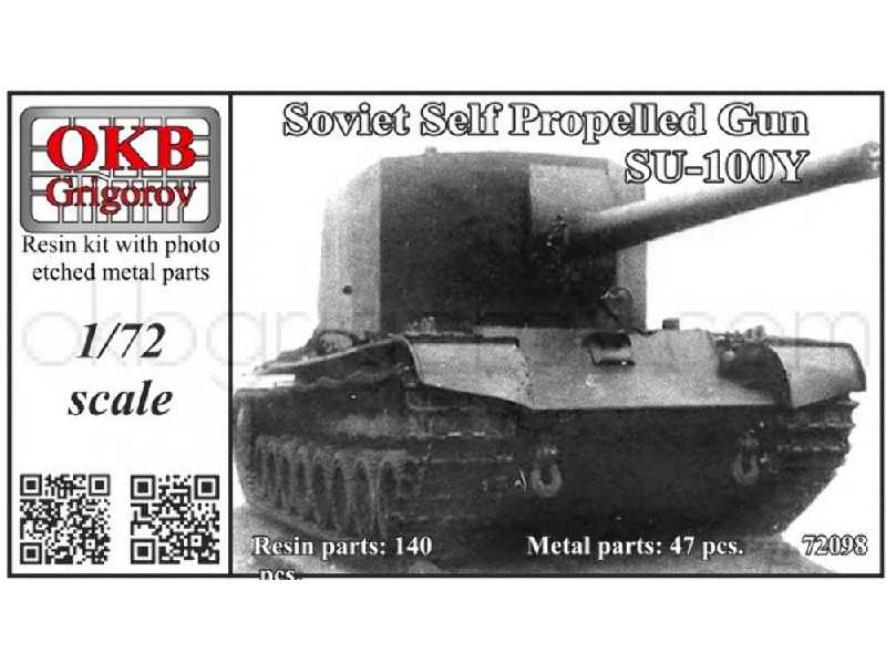 Soviet Self Propelled Gun Su-100y - zdjęcie 1 Soviet Self Propelled Gun Su-100y - zdjęcie 1