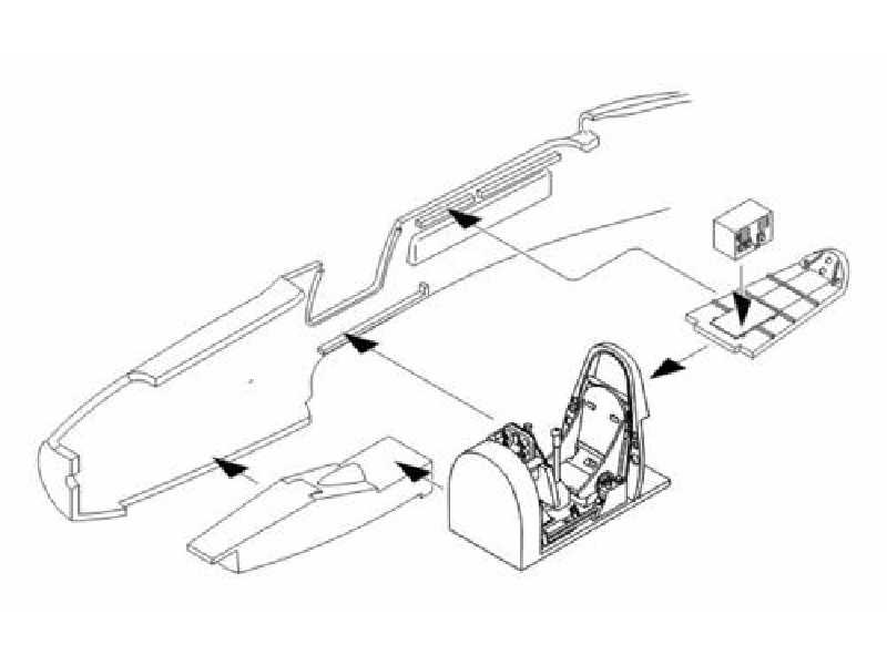 P-39/P-400 Aircobra Interior Set (Has) - zdjęcie 1