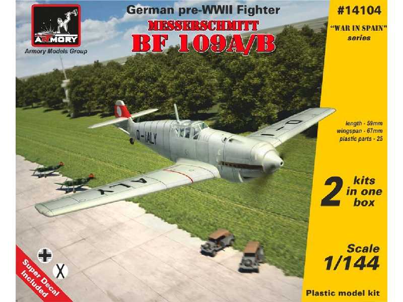 Messerschmitt Bf 109a/B, German Pre-wwii Fighter - zdjęcie 1 Messerschmitt Bf 109a/B, German Pre-wwii Fighter - zdjęcie 1