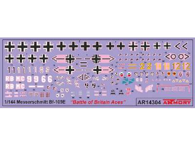 Messerschmitt Bf 109e Battle Of Britain Aces - zdjęcie 4