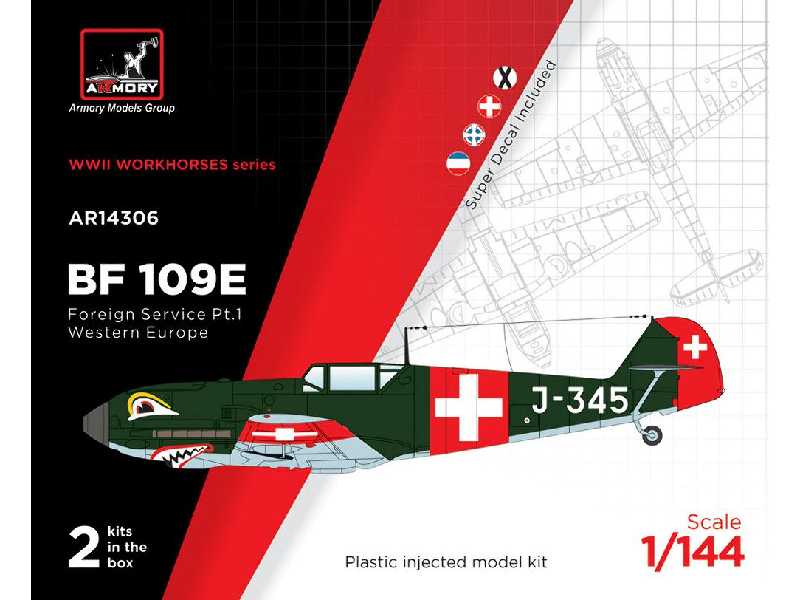 Messerschmitt Bf 109e Foreign Service Aces, Pt.1 - Spain, Switzeland, Yugoslavia, Serbia - zdjęcie 1 Messerschmitt Bf 109e Foreign Service Aces, Pt.1 - Spain, Switzeland, Yugoslavia, Serbia - zdjęcie 1