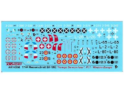 Messerschmitt Bf 109e Foreign Service Aces, Pt.1 - Spain, Switzeland, Yugoslavia, Serbia - zdjęcie 5