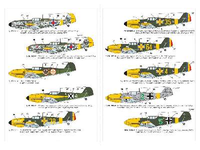 Messerschmitt Bf 109e Foreign Service Aces, Pt.2 - Hungary, Slovakia, Bulgaria, Romania, - zdjęcie 4