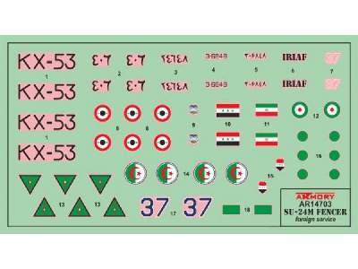Sukhoj Su-24m Fencer In Foreign Service: Algeria, Iran, Iraq, Lybia, Syria - zdjęcie 4