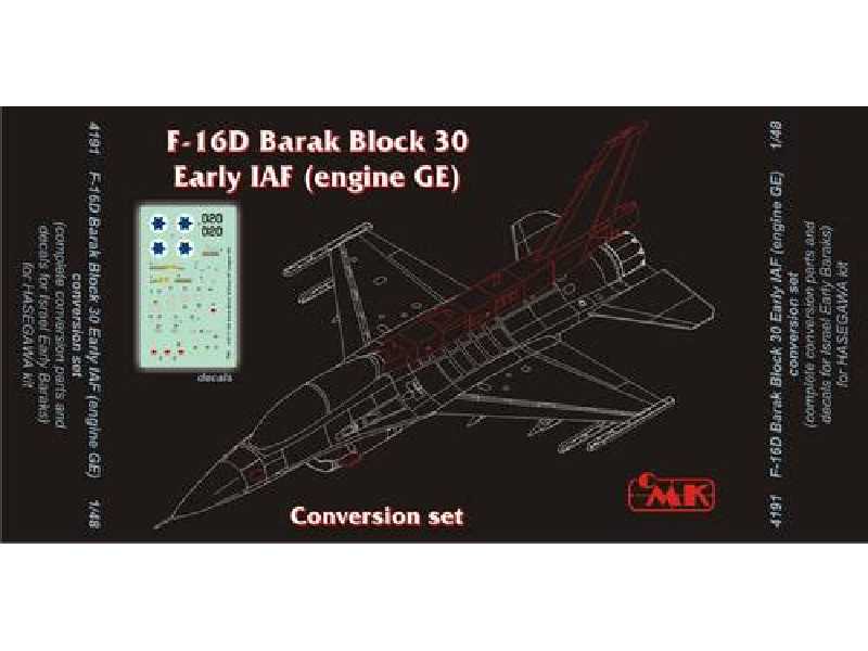 F-16D Block 30 Barak conv.set (Has) - zdjęcie 1
