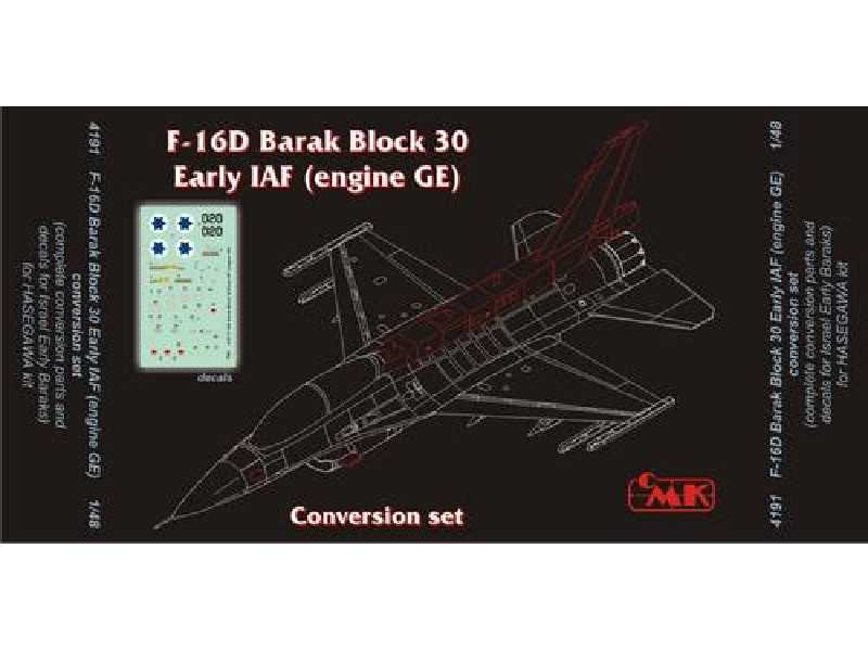 F-16D Block 30 Barak conv.set (Has) - zdjęcie 1 F-16D Block 30 Barak conv.set (Has) - zdjęcie 1