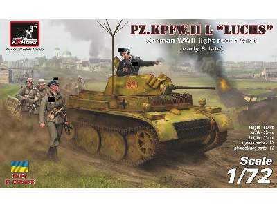 Pz.Kpfw.Ii Ausf.L Luchs, German Wwii Light Recon Tank - zdjęcie 1