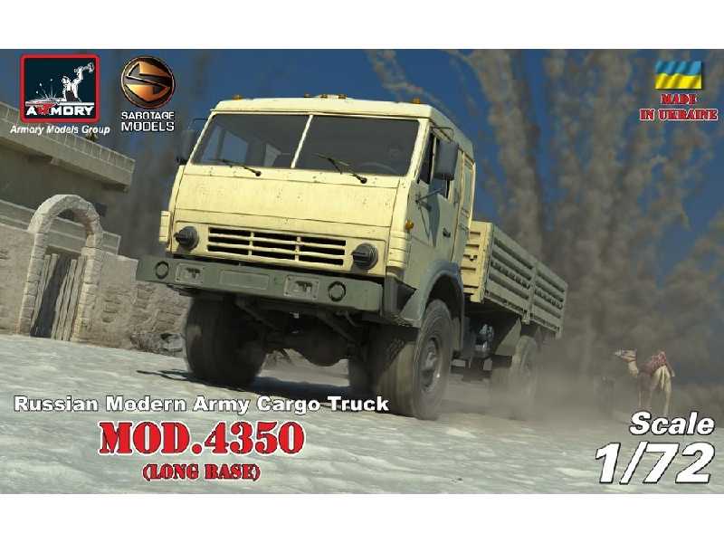 Russian Modern Army Cargo Truck Mod. 4350 (Long Base) - zdjęcie 1