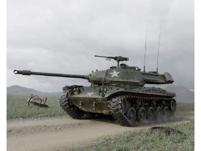 M41a1/A2 Walker Bulldog Us Post-war Light Tank - zdjęcie 1