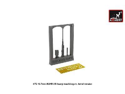 12.7mm M2hb Us Heavy Machinegun, Turret Version - zdjęcie 2