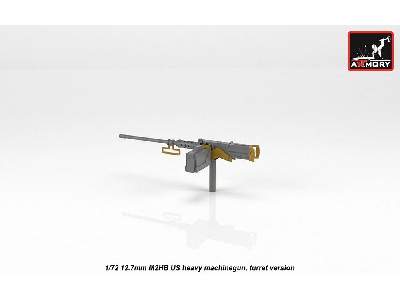 12.7mm M2hb Us Heavy Machinegun, Turret Version - zdjęcie 4