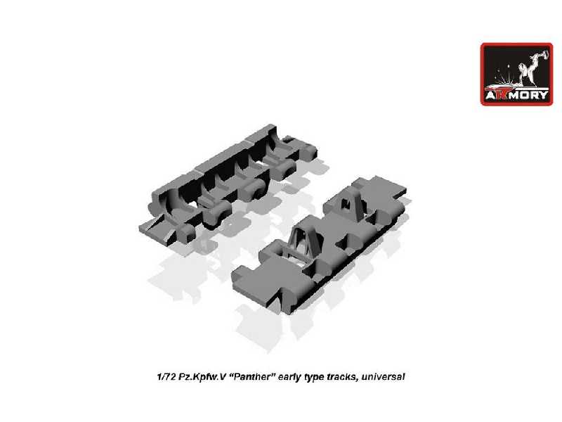 Pz.Kpfw.V Panther Early Type Tracks - zdjęcie 1 Pz.Kpfw.V Panther Early Type Tracks - zdjęcie 1