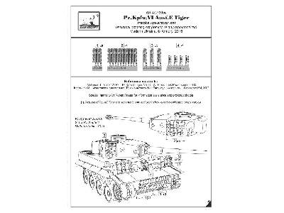 Pz.Kpfw.Vie Tiger Kgs 63/520/130 Transport Tracks - zdjęcie 1