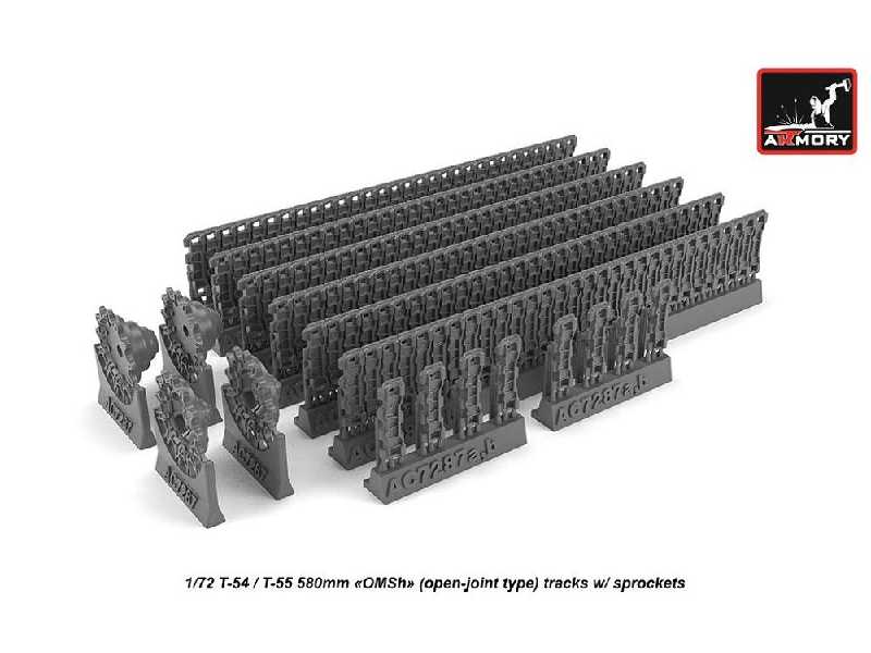 T-54/55 Omsh Tracks W/ Drive Wheels - zdjęcie 1