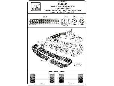 T-54/55 Omsh Tracks W/ Drive Wheels - zdjęcie 2